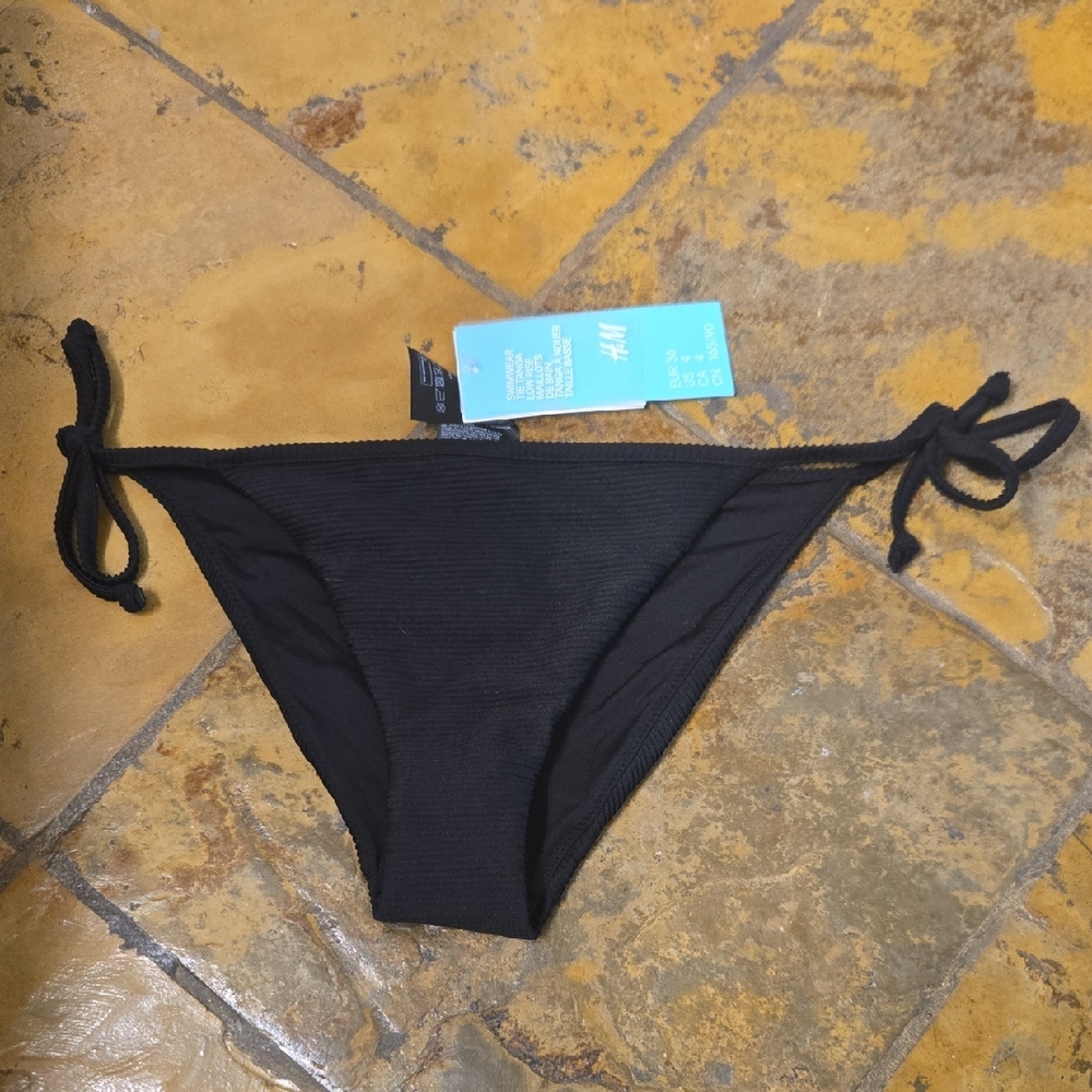 H&M Black Bikini Bottom